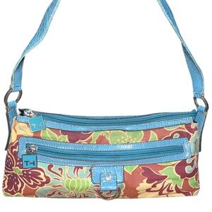 Tommy Hilfiger Blue Shoulder Bag with Playful Design
